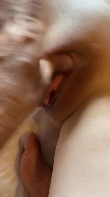 Mature and young nipple