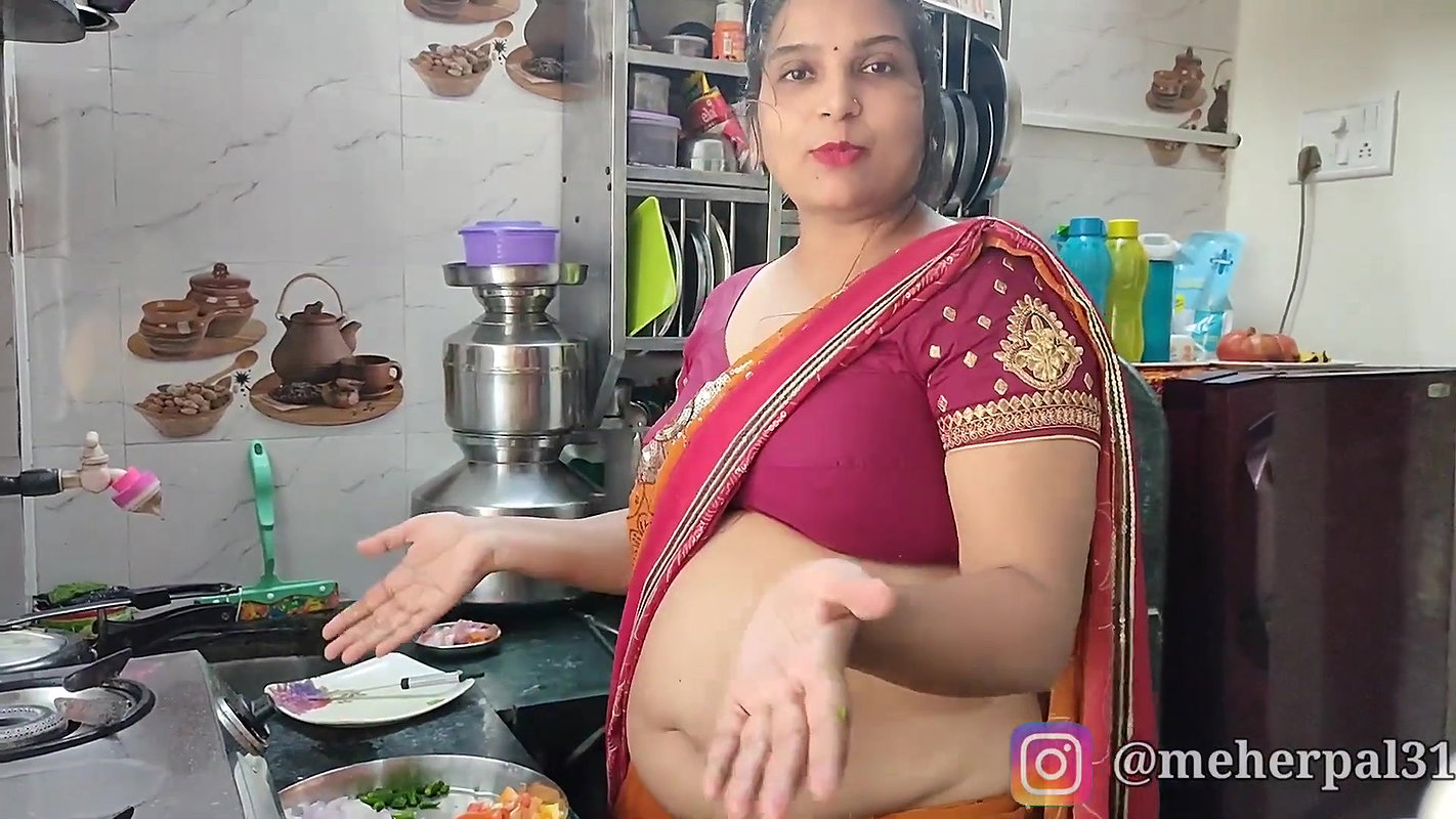 Aaj Maine Banaya Veg Pulao Food Vlog In Saree