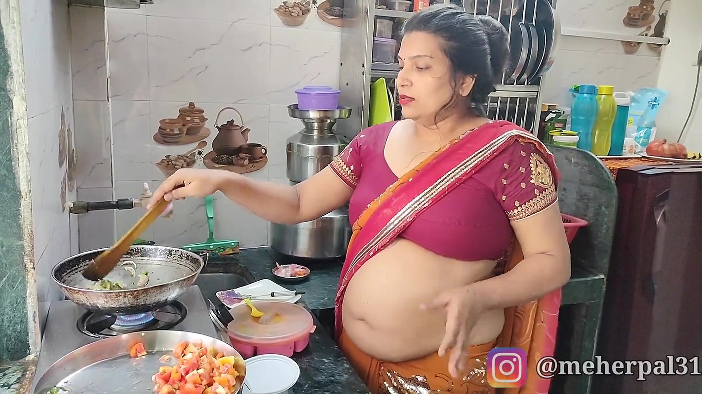 Aaj Maine Banaya Veg Pulao Food Vlog In Saree