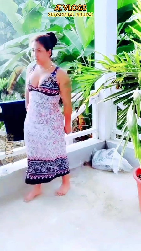 Bathing village bhabhi hot girl dress change full video New Desi video daily vlogs @ VLOGS