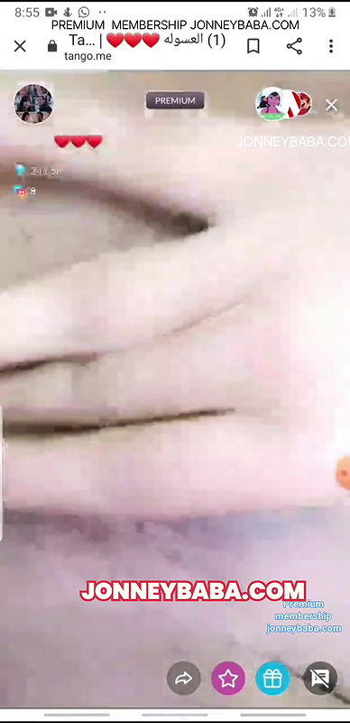 Arabian big boobs tango live