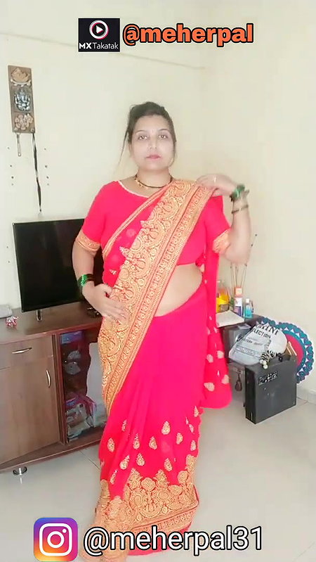 Bridal Look For Marriage Bridal Make-up Red Marriage Saree