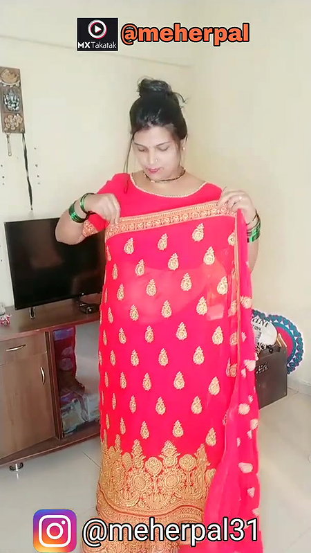 Bridal Look For Marriage Bridal Make-up Red Marriage Saree