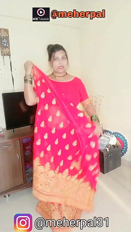 Bridal Look For Marriage Bridal Make-up Red Marriage Saree