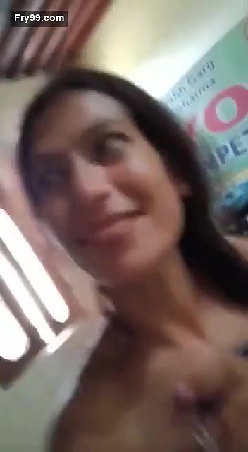 Girl riding, friends recording them clearly talking