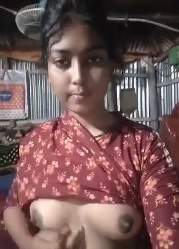 Young Beautiful Girl Showing Boobs