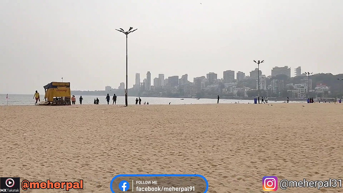 Girgaum Chowpatty Mumbai Beach Saat Samundar Par Mai Tere Piche Agai Mumbai Vlog #vlog4