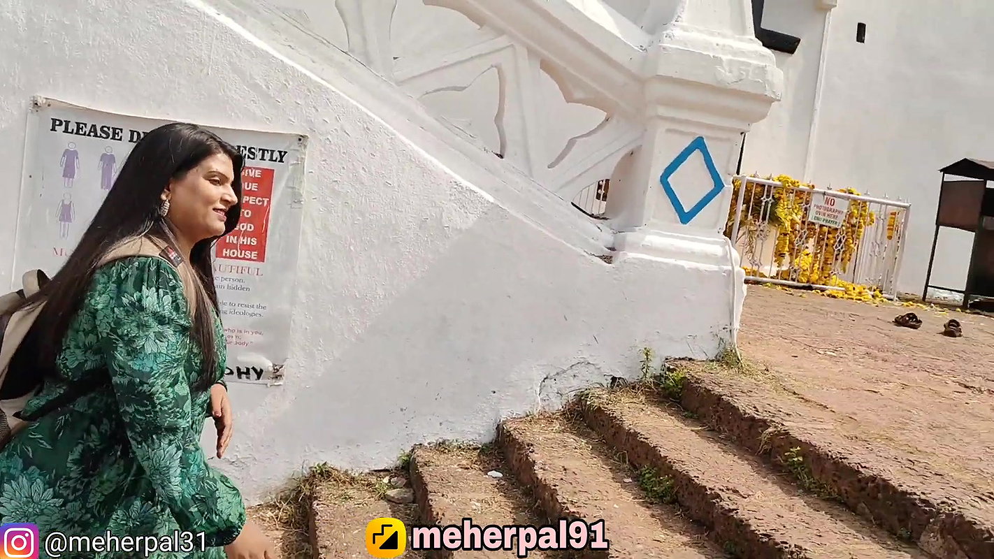 Goa Diaries Day 4 Dona Paula Miramar Beach Immaculate conception Church Simmba Se Mili Main