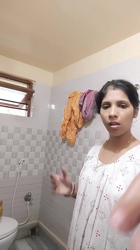 Morning bathing vlog with white nighty#hotyoga #hot