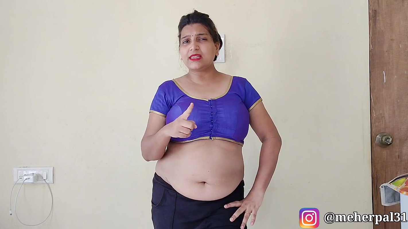 Mumtaz Style Saree Draping Retro Style Low Waist Saree Meher Pal