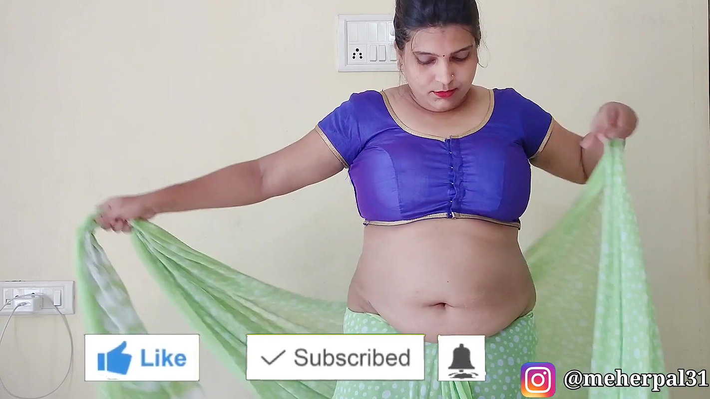 Mumtaz Style Saree Draping Retro Style Low Waist Saree Meher Pal