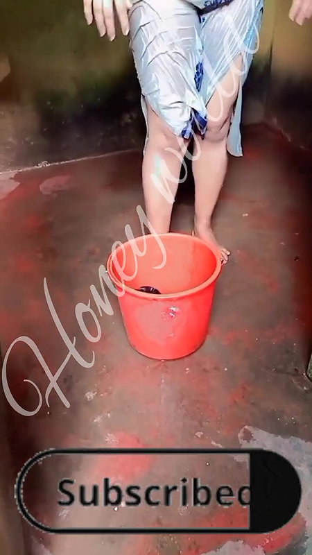 my first vlog (desi style washing video
