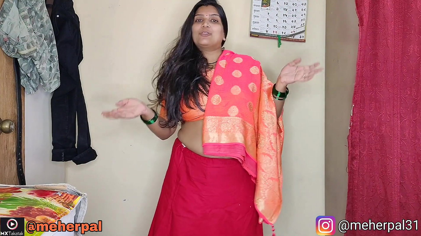 My New Saree Collection Narangi Saree Lage Lai Bhaari Mujpe