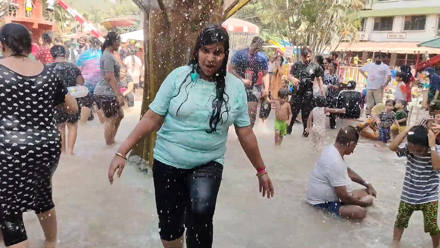 Rain Dance At ResortWater Park