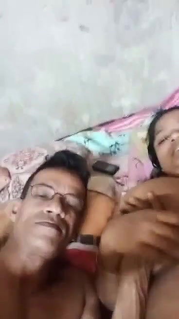 desi old couple dirty boob sucking