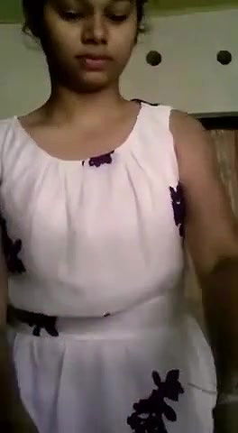 Desi cutie showing untouched perky boobs