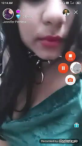 Jennifer Perriera Boobs & Pussy Show on Private Tango Live ~ with Face