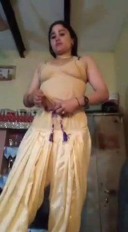 Attractive camera shy sexy bhabhi does not want to show her nude body but her lover still records her nude video