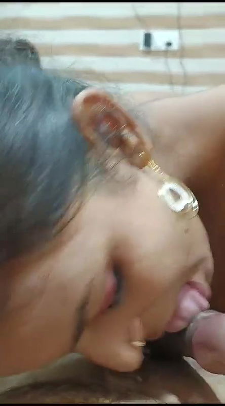 Beautiful Busty milf seems expert in giving blowjob