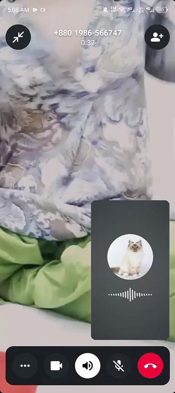 early morning nude show with fingering of horny babe