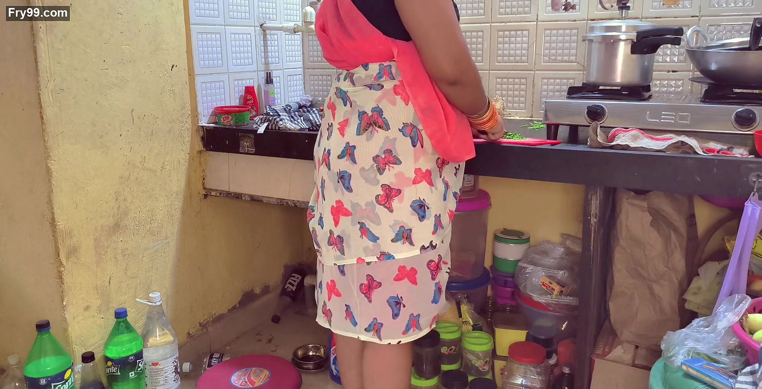 Indian hot StepMom got frustrated with stepdad