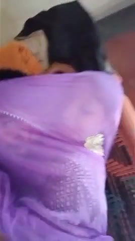 pervert saree wearing aunty sex with young guy