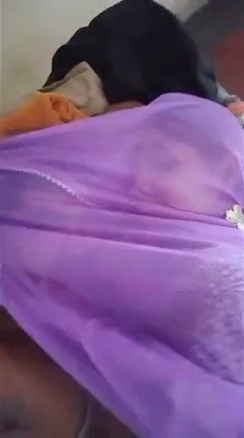 pervert saree wearing aunty sex with young guy