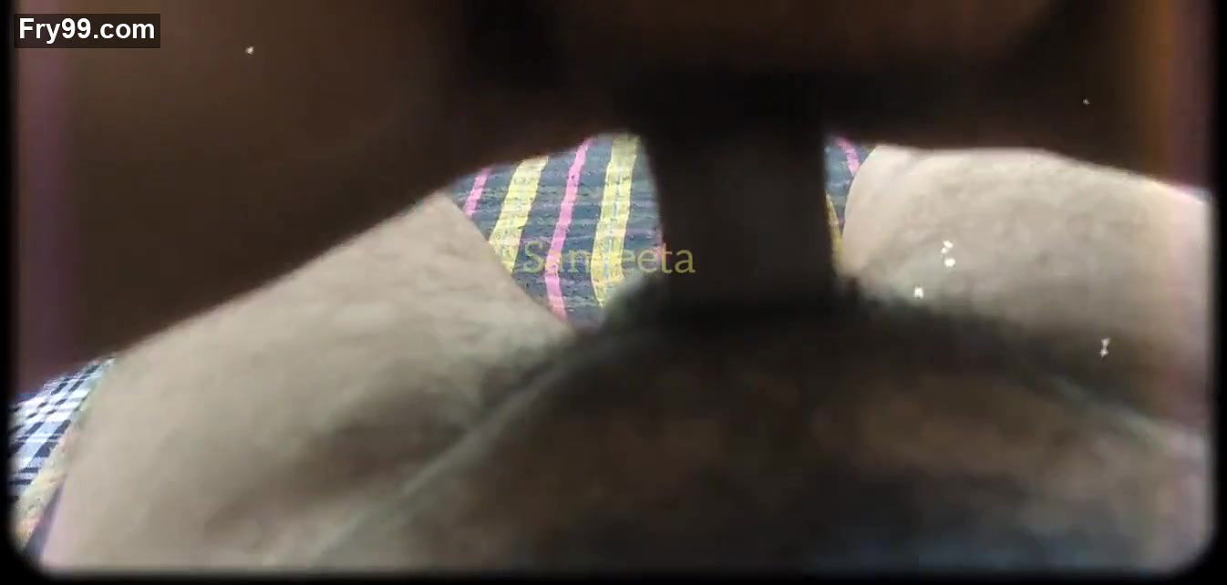 Sangeeta and Raju sex with hot telugu audio and cumshot