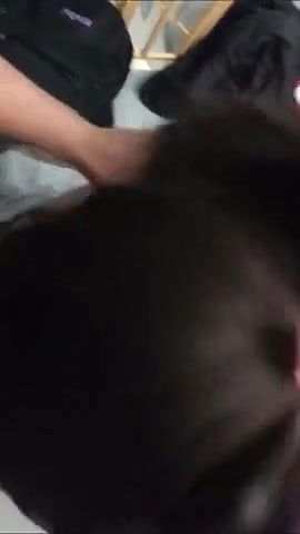 Beautiful girlfriend greedy for dick is so horny that shes giving awesome blowjob to her boyfriend