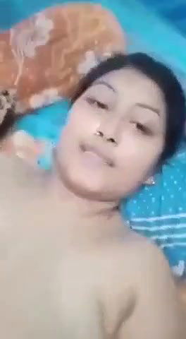 nighty undress and hairy pussy fingering