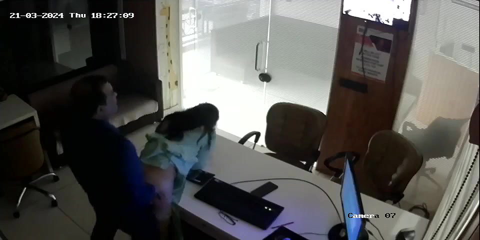 secretary sex with boss cctv leaked
