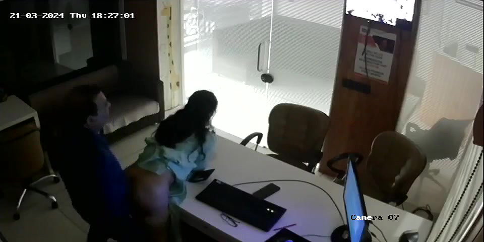 secretary sex with boss cctv leaked