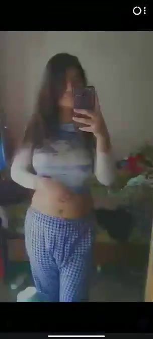 Beautiful Cute Girl Teasing Bf