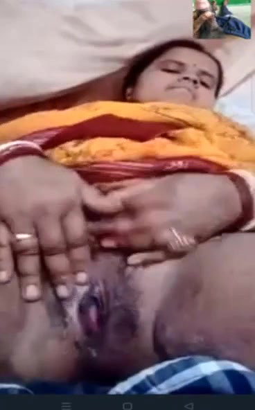 pussy fingering in video call with devar