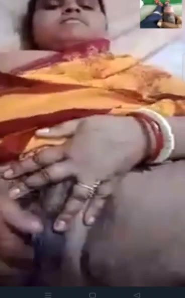 pussy fingering in video call with devar