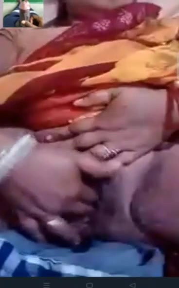 pussy fingering in video call with devar