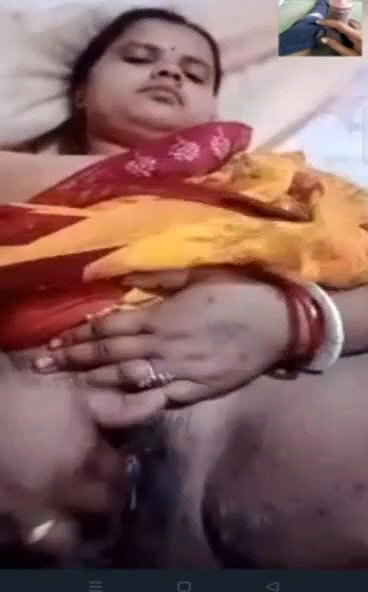 pussy fingering in video call with devar