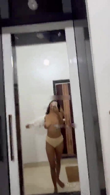 Extremely hot chubby desi girlfriend striptease shows her sexy natural titties and wet puffy pussy