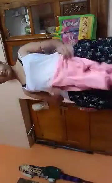 girl recording nude video