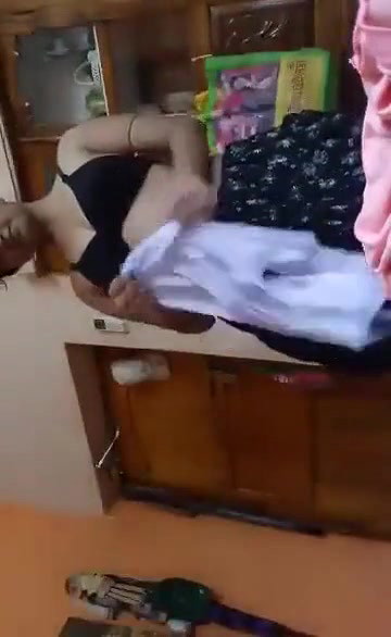 girl recording nude video