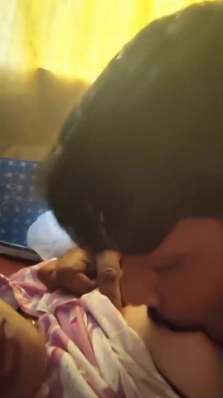 foreplay of newly married couple