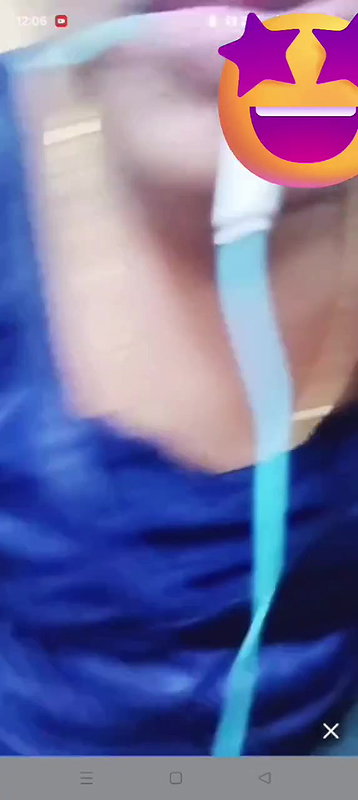 tamil aunty teasing on online