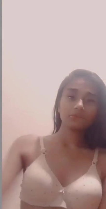 Horny dusky cutie exclusive viral leaked video showing her sexy nude body and fingering her juicy pussy P4