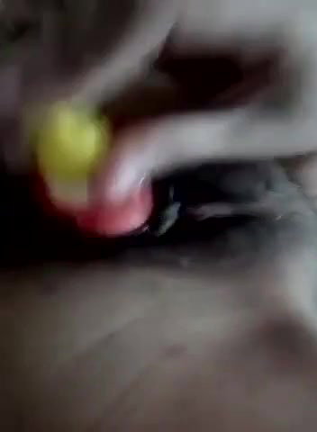 masterbating with gum tube