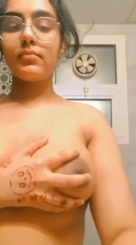 Chashmish Girl Showing Boobs
