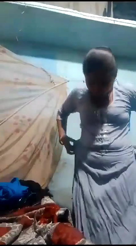 cute wife dress changing self recording