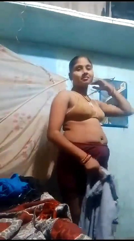 cute wife dress changing self recording