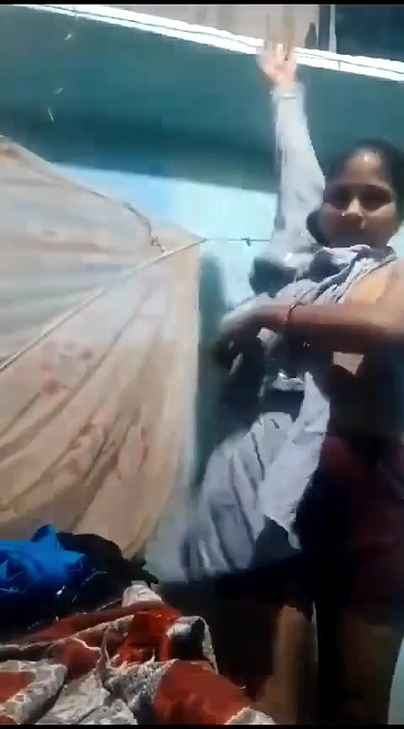 cute wife dress changing self recording