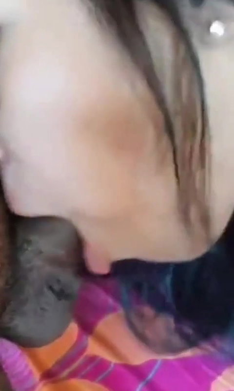 cute girlfriend blowing to office boss