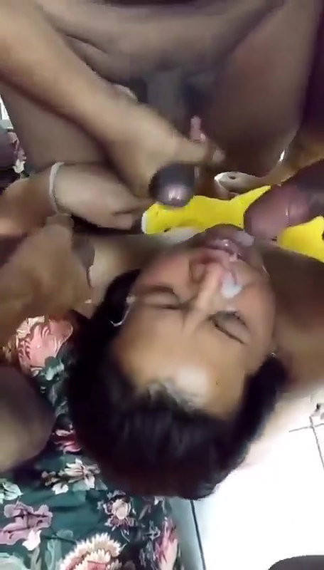 foursomes cock cum in face to wife